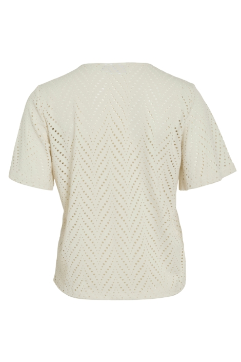 Vila videlaia v-neck s/s shirt/pb